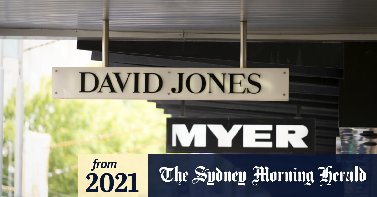 Hopes for Myer turnaround after David Jones posts sales recovery